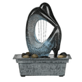 Black Stone Human indoor Fountain