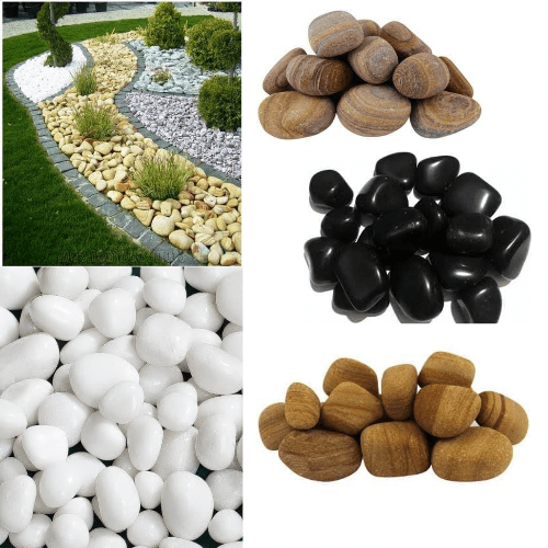 Mix Size & colours Land Escaping Stone Pebbles