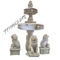 Lion tonk fountain