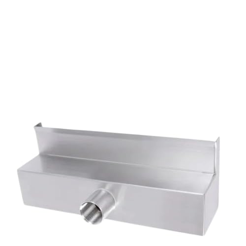 Stainless Steel Cascade Blade Nozzle for Fountains and Pools | Elegant Water Features Redefined | Without Lights (36 INCH)