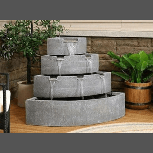 grey stone 4 layer Fountain