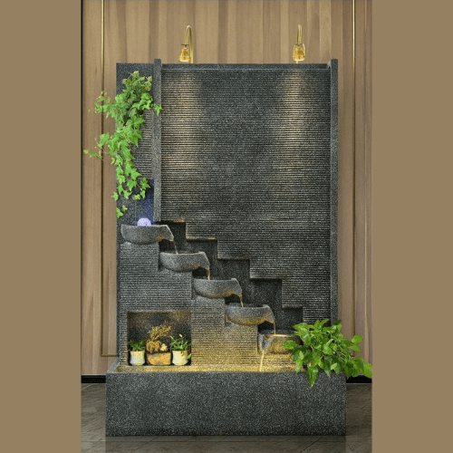 Indoor 5 Bowl Stone Fountain