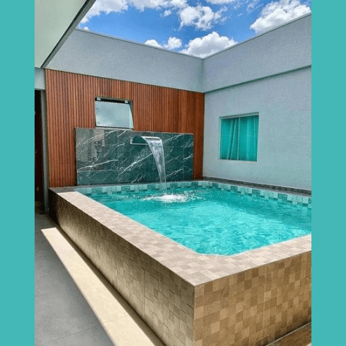 Jacuzzi & Fountain Indoor Outdoor Small Pool