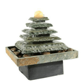 Natural rock stone Pyramid Table to Fountain