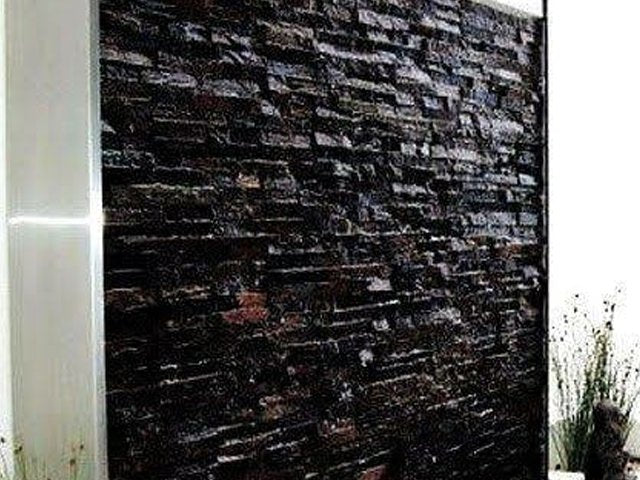 Black Stone Cladding