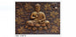 NATURE SQUARE Serenity in Stillness || 3D Elevation Buddha Meditation Relief Wall Art (3/4 ft) ||