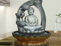 God Silver Stone Statues