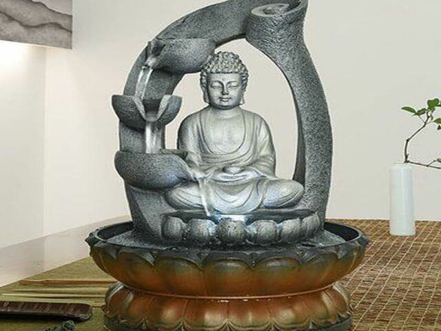 God Silver Stone Statues