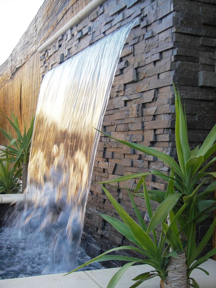 Natural Stone Fountain Waterfall