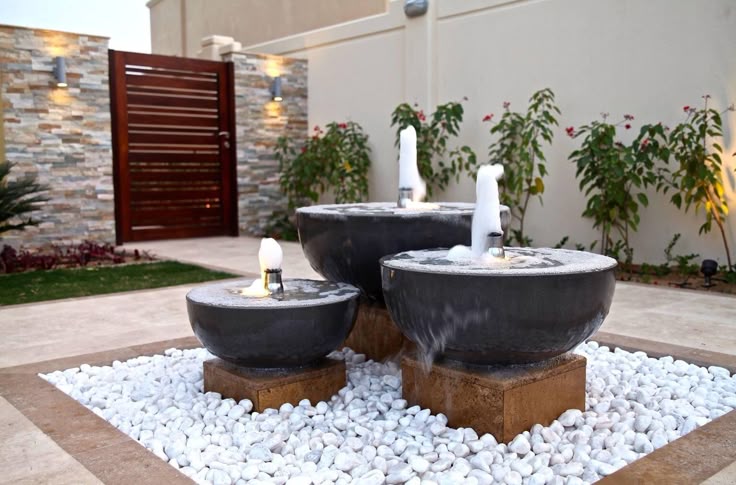Outdoor Garden Stone Fountains