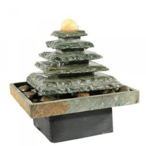 Natural rock stone Pyramid Table to Fountain